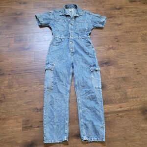 Free People Cargo Coveralls